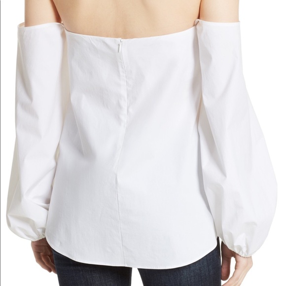 Theory White Blouse - Retail $295 - Picture 3 of 8